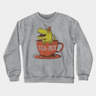 Tea-Rex - Cute Cup Dinosaur Gift Crewneck Sweatshirt